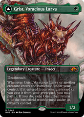 Grist, Voracious Larva // Grist, the Plague Swarm (Borderless) [Modern Horizons 3] | Yard's Games Ltd