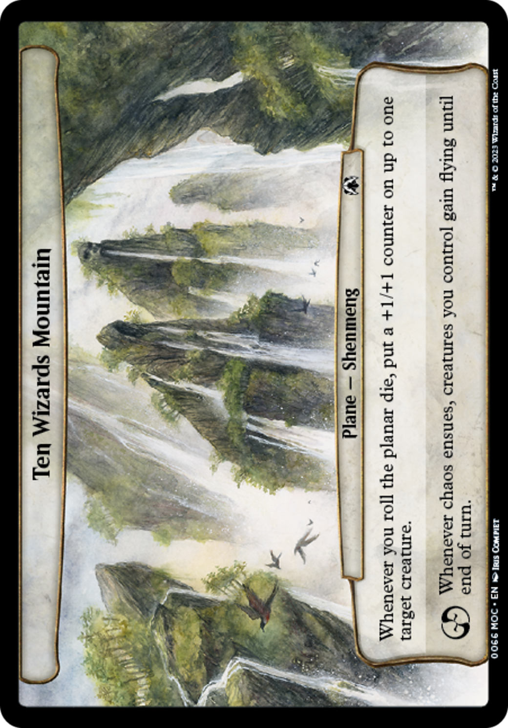 Ten Wizards Mountain [March of the Machine Commander] | Yard's Games Ltd