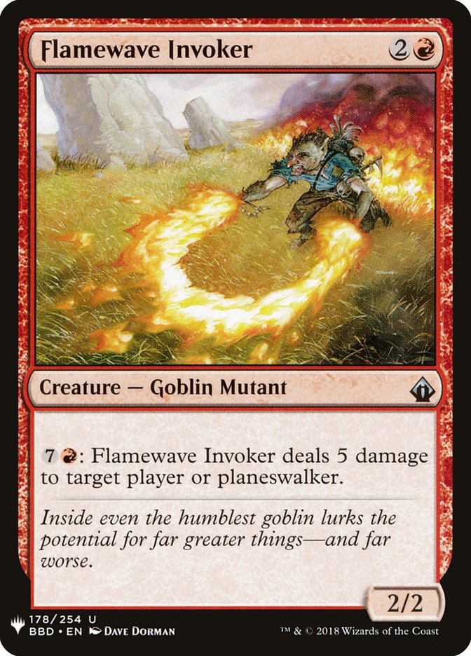 Flamewave Invoker [Mystery Booster] | Yard's Games Ltd