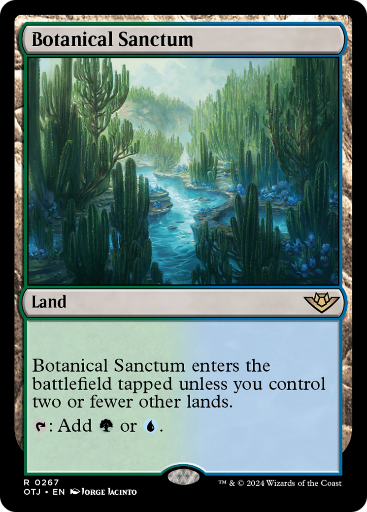 Botanical Sanctum [Outlaws of Thunder Junction] | Yard's Games Ltd
