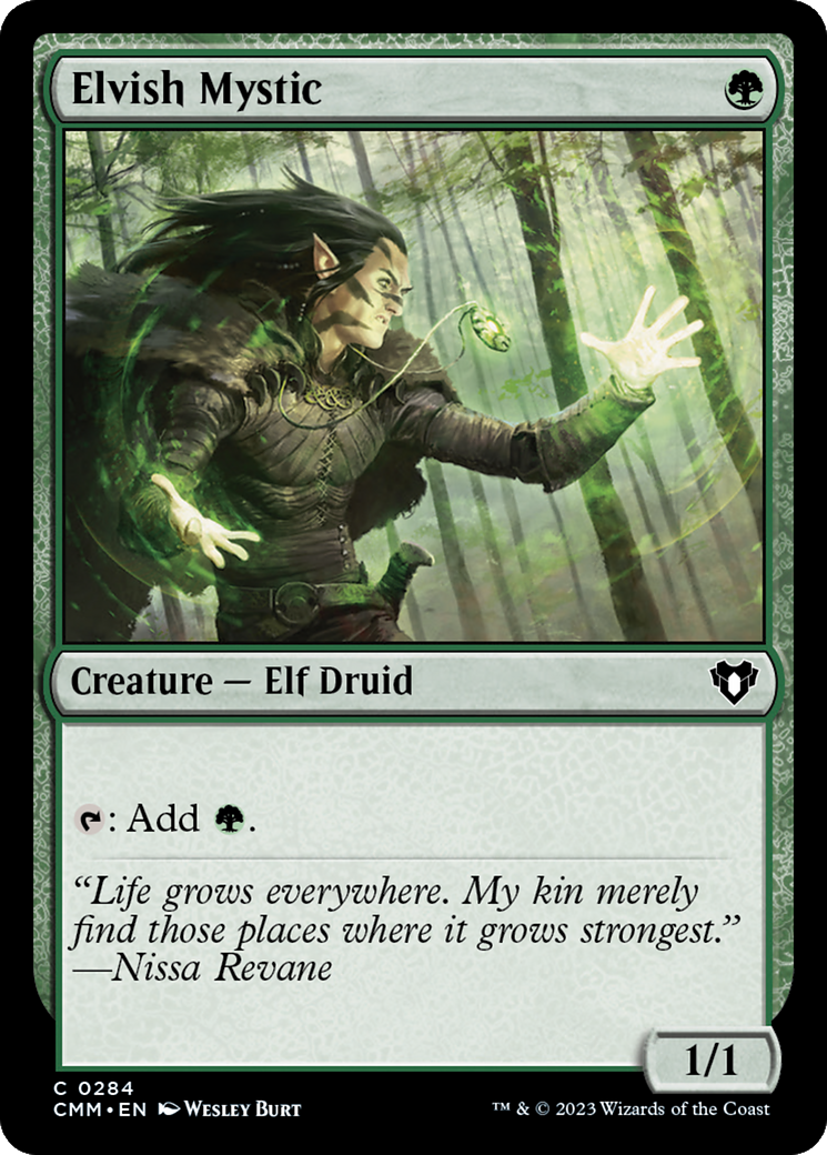 Elvish Mystic [Commander Masters] | Yard's Games Ltd