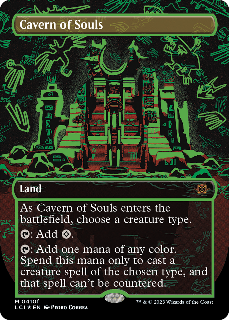 Cavern of Souls (0410f) (Borderless) [The Lost Caverns of Ixalan] | Yard's Games Ltd