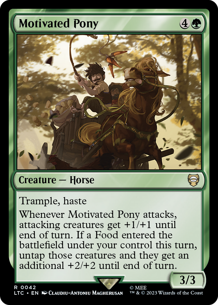 Motivated Pony [The Lord of the Rings: Tales of Middle-Earth Commander] | Yard's Games Ltd