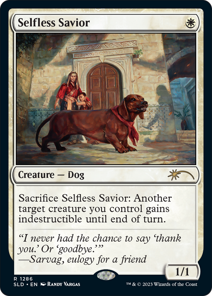 Selfless Savior [Secret Lair Drop Series] | Yard's Games Ltd