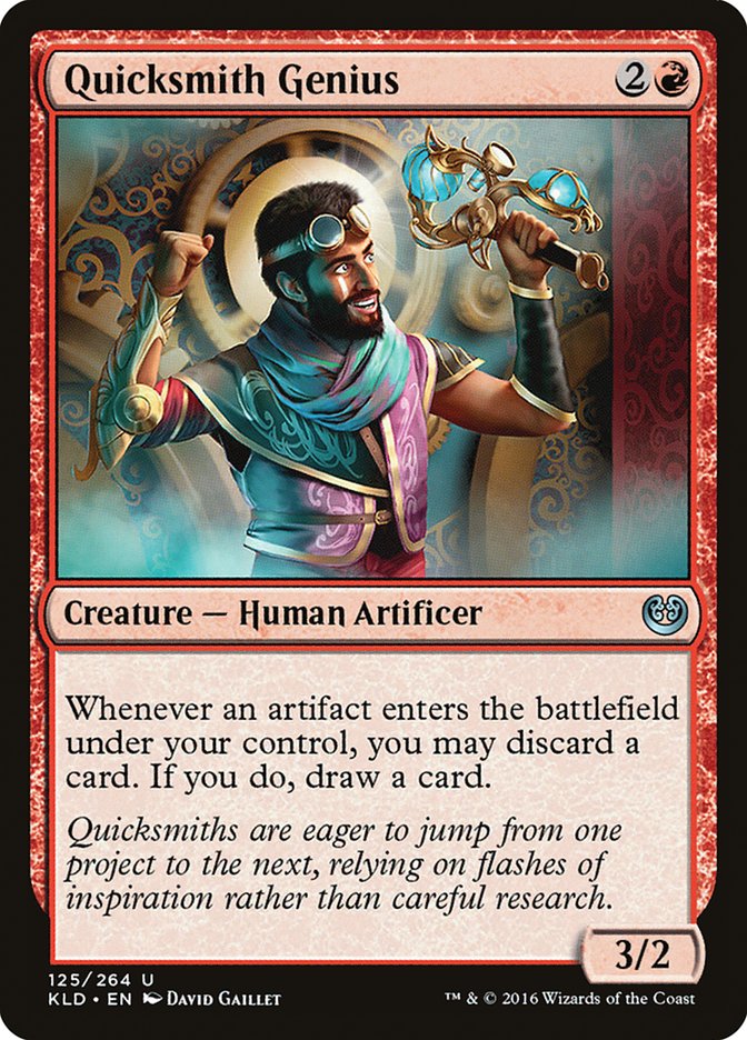 Quicksmith Genius [Kaladesh] | Yard's Games Ltd