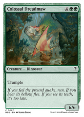 Colossal Dreadmaw (White Border) [Mystery Booster 2] | Yard's Games Ltd