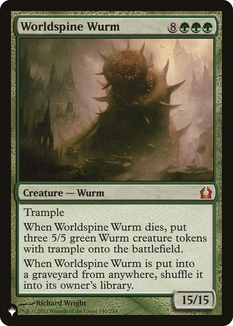 Worldspine Wurm [The List] | Yard's Games Ltd