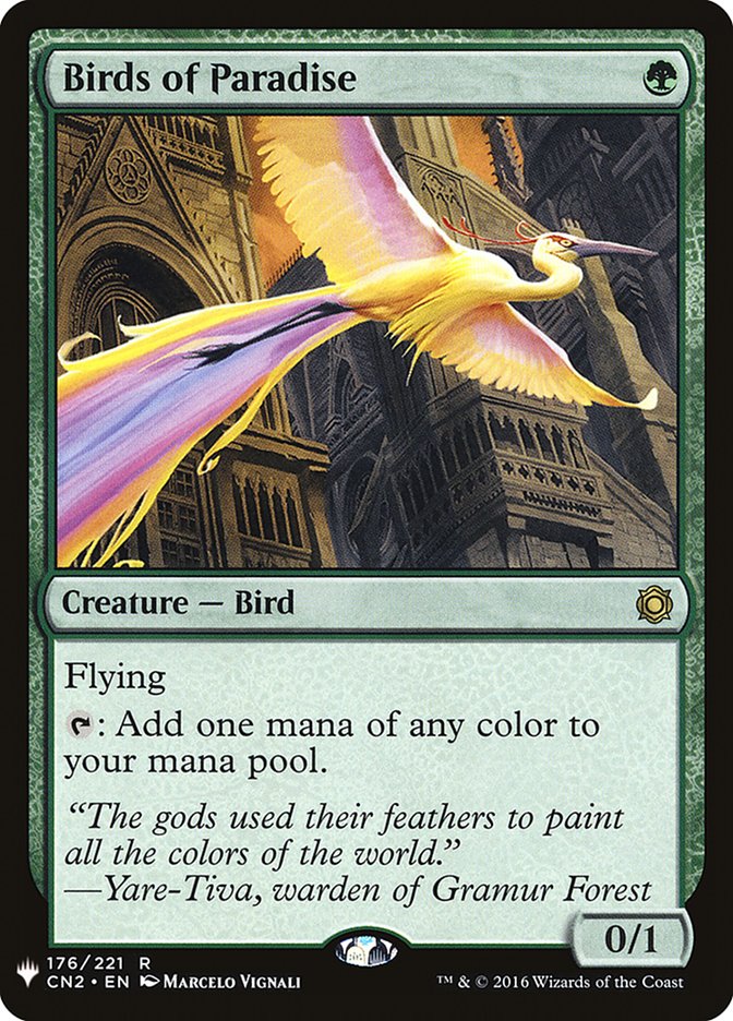 Birds of Paradise [Mystery Booster] | Yard's Games Ltd