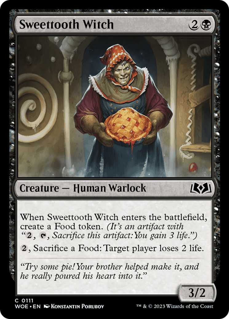 Sweettooth Witch [Wilds of Eldraine] | Yard's Games Ltd