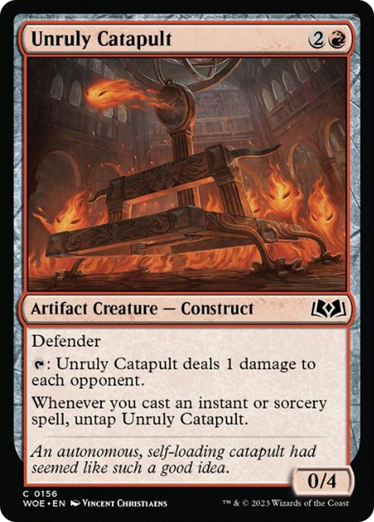 Unruly Catapult [Wilds of Eldraine] | Yard's Games Ltd