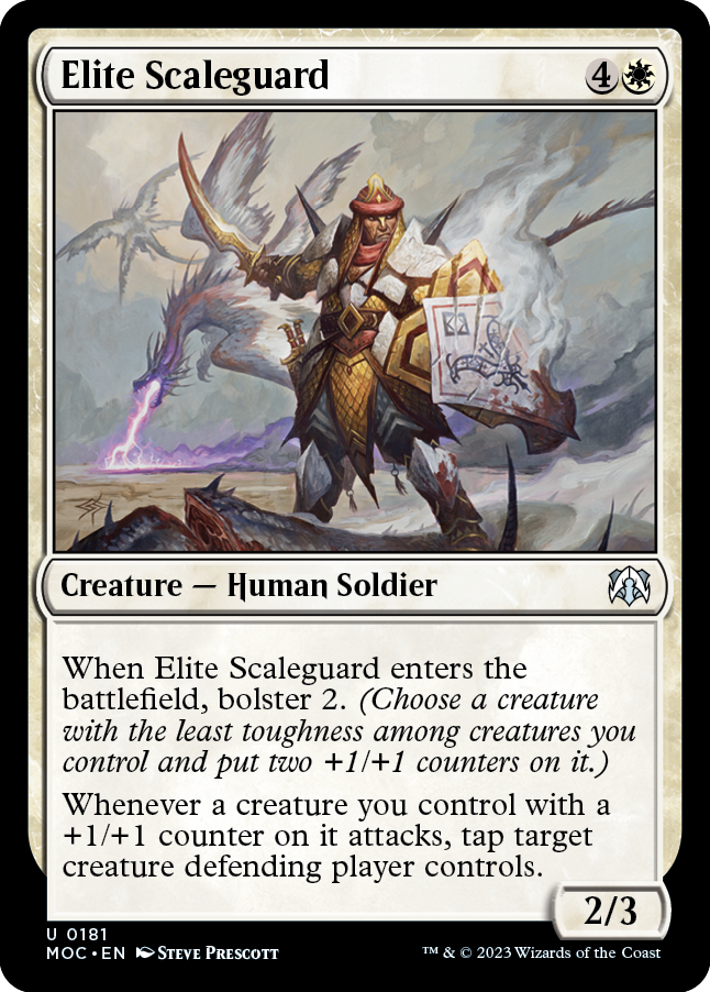 Elite Scaleguard [March of the Machine Commander] | Yard's Games Ltd