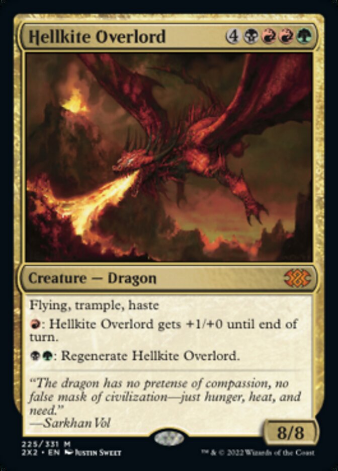 Hellkite Overlord [Double Masters 2022] | Yard's Games Ltd