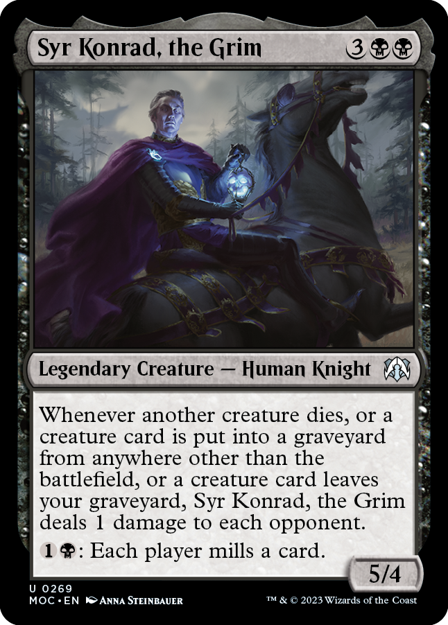 Syr Konrad, the Grim [March of the Machine Commander] | Yard's Games Ltd