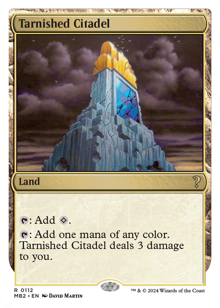 Tarnished Citadel (White Border) [Mystery Booster 2] | Yard's Games Ltd