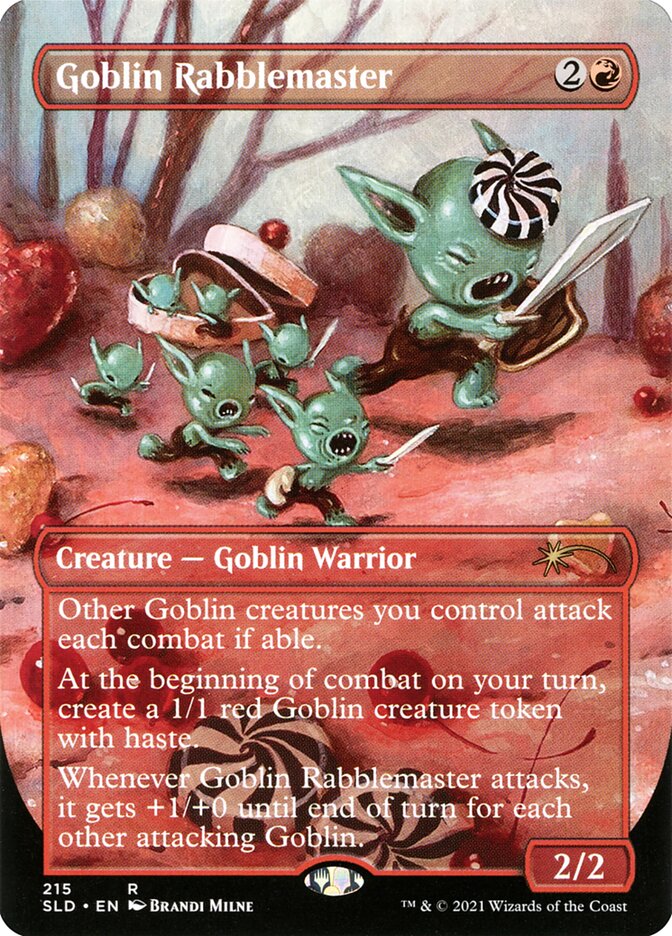 Goblin Rabblemaster [Secret Lair Drop Series] | Yard's Games Ltd