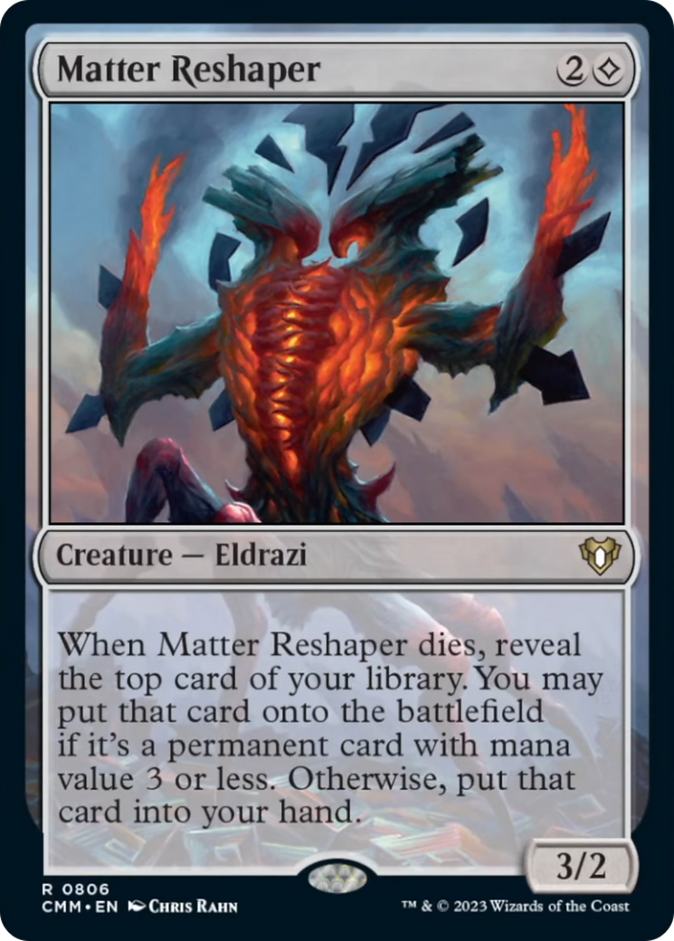 Matter Reshaper [Commander Masters] | Yard's Games Ltd