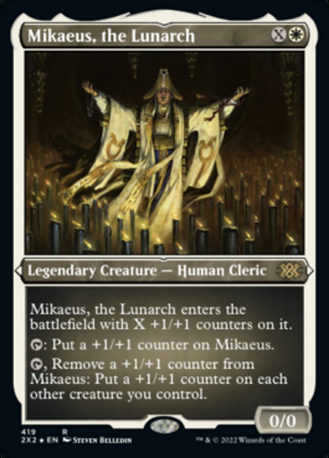 Mikaeus, the Lunarch (Foil Etched) [Double Masters 2022] | Yard's Games Ltd