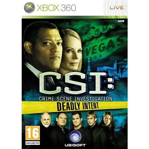 CSI Deadly Intent  - Xbox 360 | Yard's Games Ltd