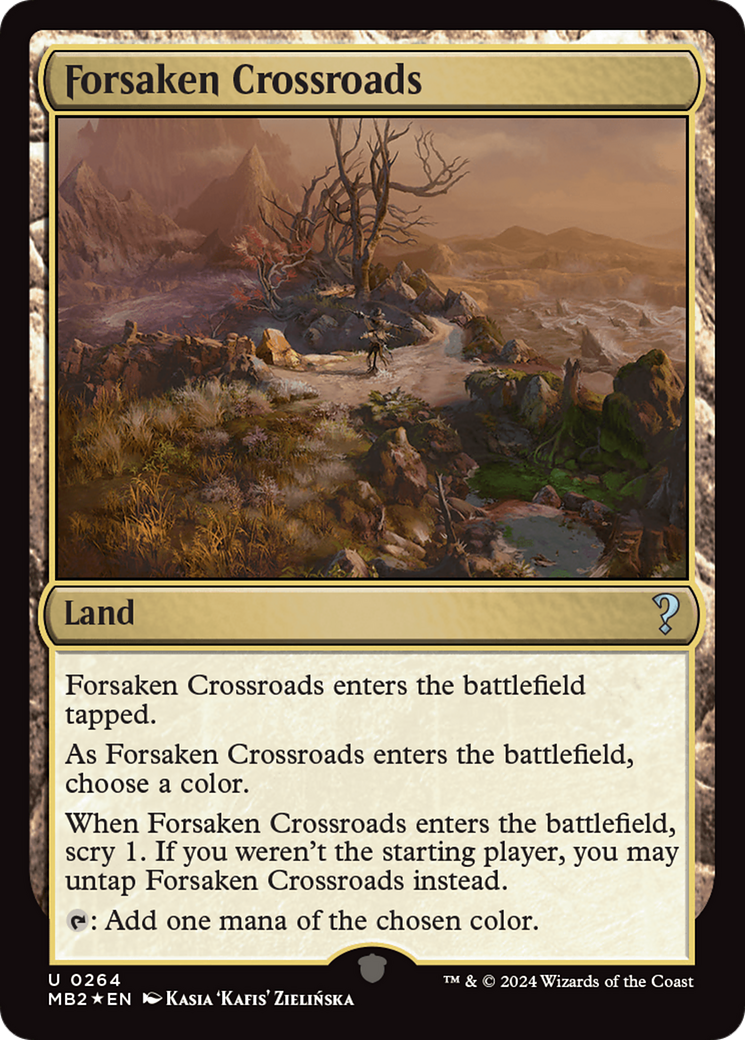 Forsaken Crossroads [Mystery Booster 2] | Yard's Games Ltd