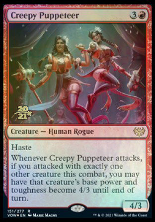 Creepy Puppeteer [Innistrad: Crimson Vow Prerelease Promos] | Yard's Games Ltd