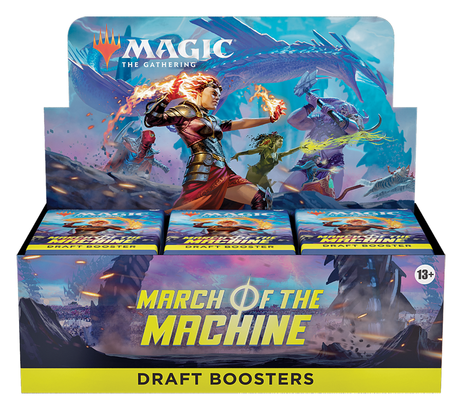 March of the Machine - Draft Booster Display | Yard's Games Ltd