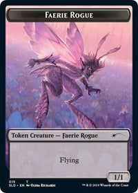 Faerie Rogue Token (015) [Secret Lair Drop Series] | Yard's Games Ltd