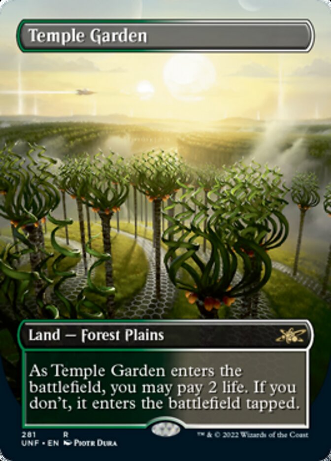 Temple Garden (Borderless) [Unfinity] | Yard's Games Ltd