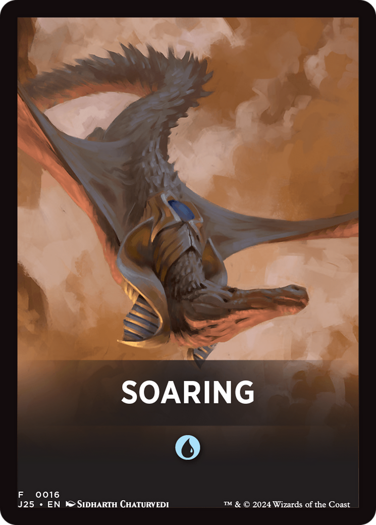 Soaring Theme Card [Foundations Jumpstart Front Cards] | Yard's Games Ltd