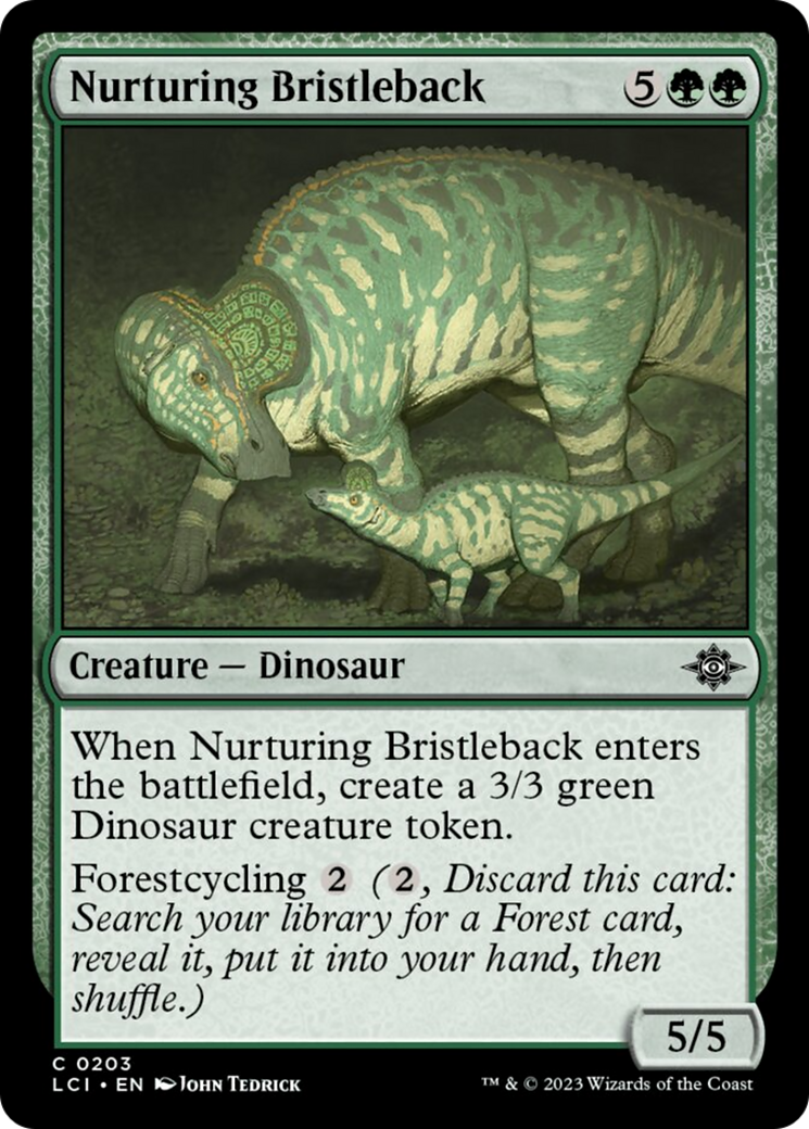 Nurturing Bristleback [The Lost Caverns of Ixalan] | Yard's Games Ltd