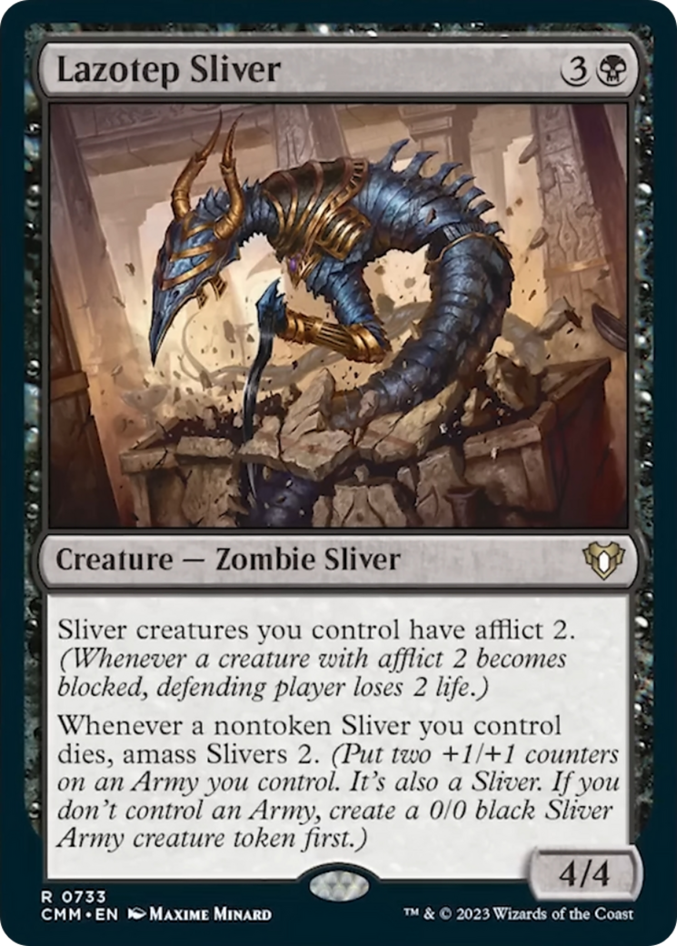 Lazotep Sliver [Commander Masters] | Yard's Games Ltd