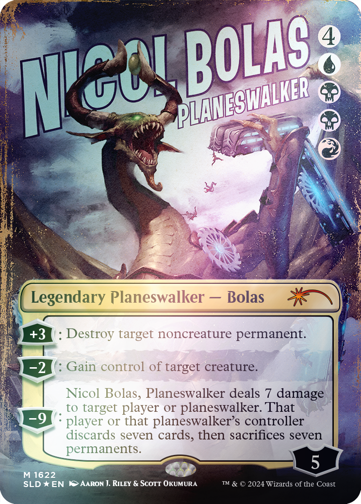 Nicol Bolas, Planeswalker (Rainbow Foil) [Secret Lair Drop Series] | Yard's Games Ltd