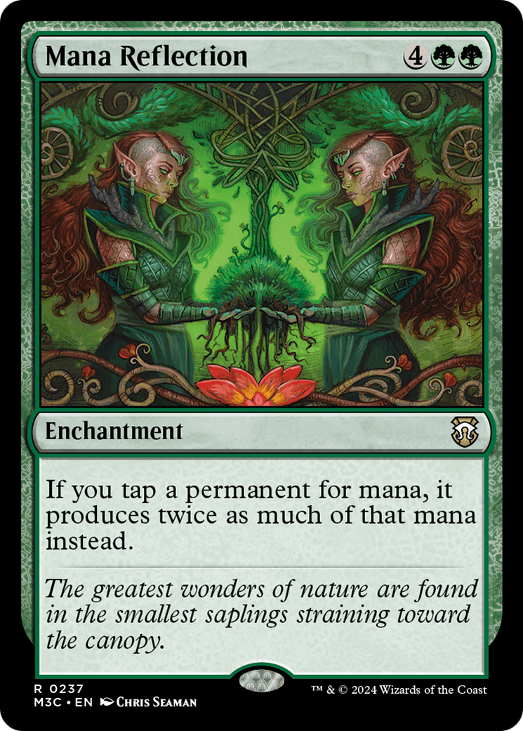 Mana Reflection (Ripple Foil) [Modern Horizons 3 Commander] | Yard's Games Ltd