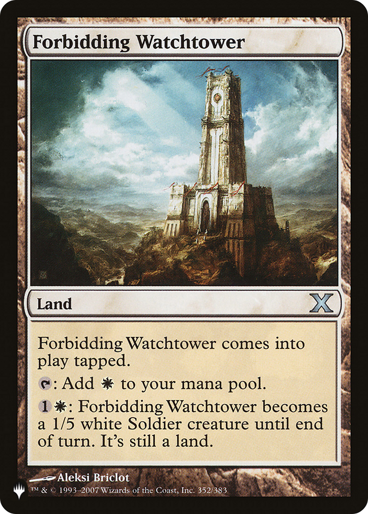 Forbidding Watchtower [The List] | Yard's Games Ltd