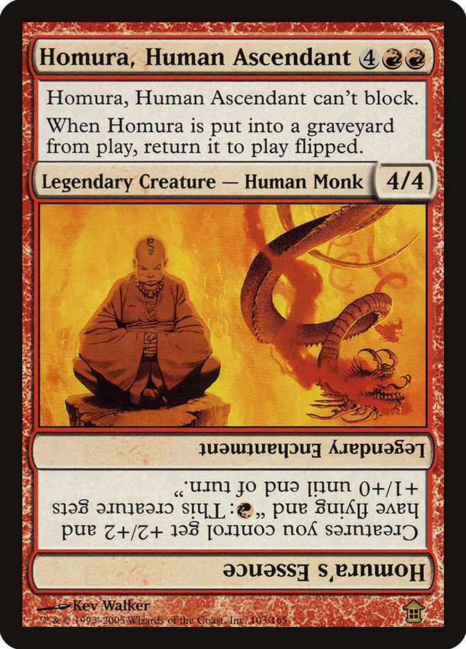 Homura, Human Ascendant // Homura's Essence [Saviors of Kamigawa] | Yard's Games Ltd