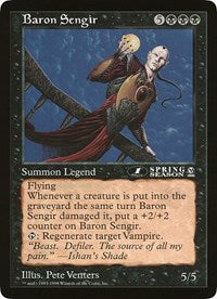 Baron Sengir (Oversized) [Oversize Cards] | Yard's Games Ltd