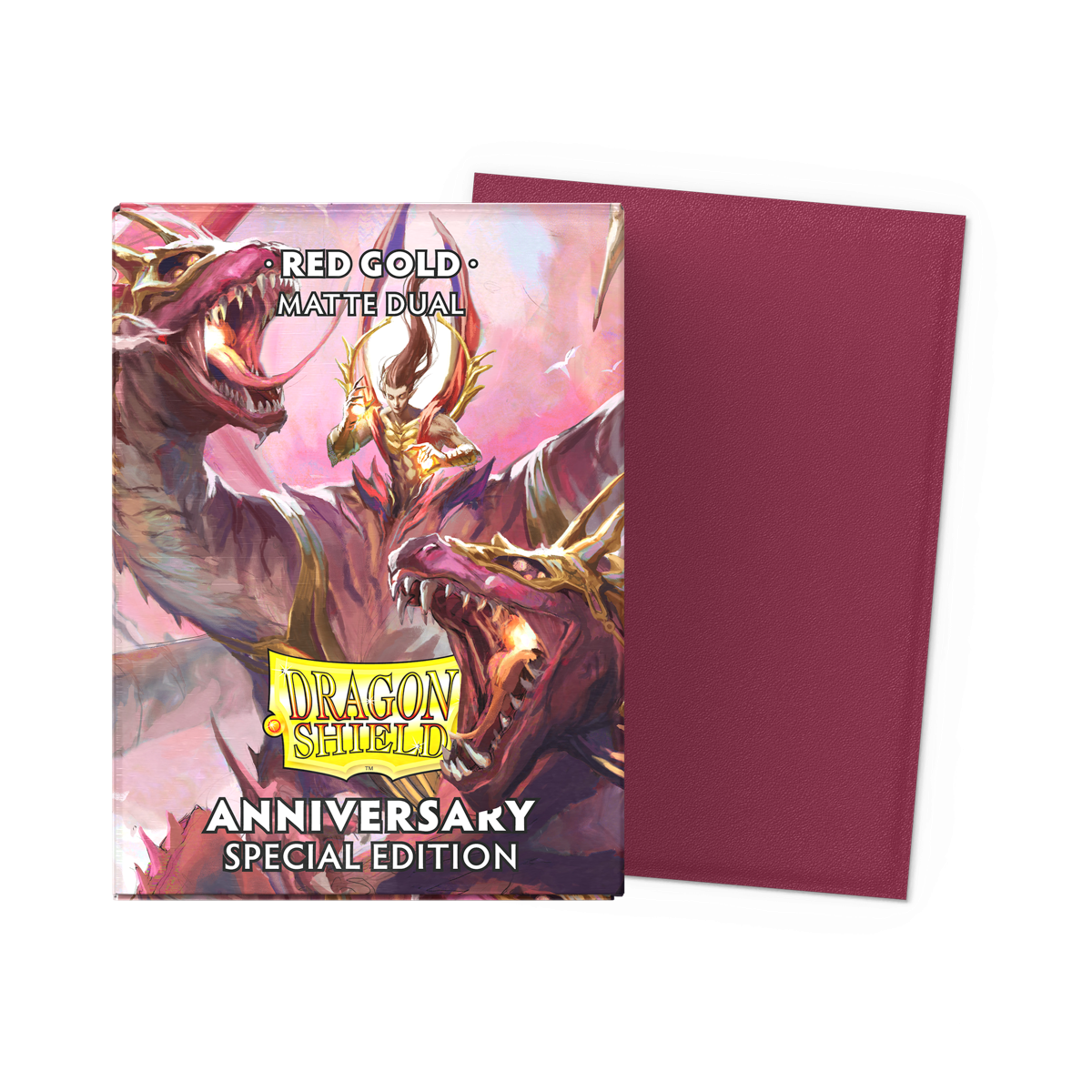 Dragon Shield: Standard 100ct Special Edition - Red Gold | Yard's Games Ltd