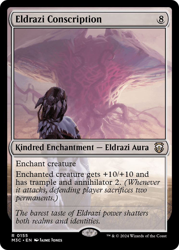 Eldrazi Conscription (Ripple Foil) [Modern Horizons 3 Commander] | Yard's Games Ltd