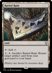 Buried Ruin [Phyrexia: All Will Be One Commander] | Yard's Games Ltd