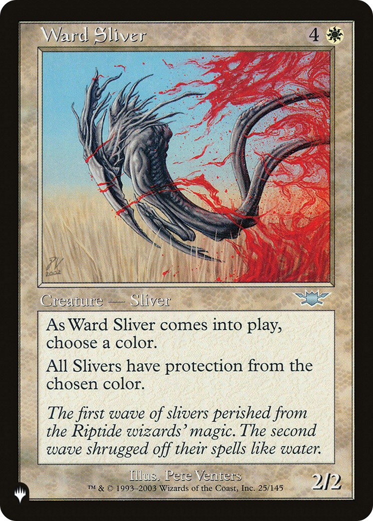 Ward Sliver [The List Reprints] | Yard's Games Ltd