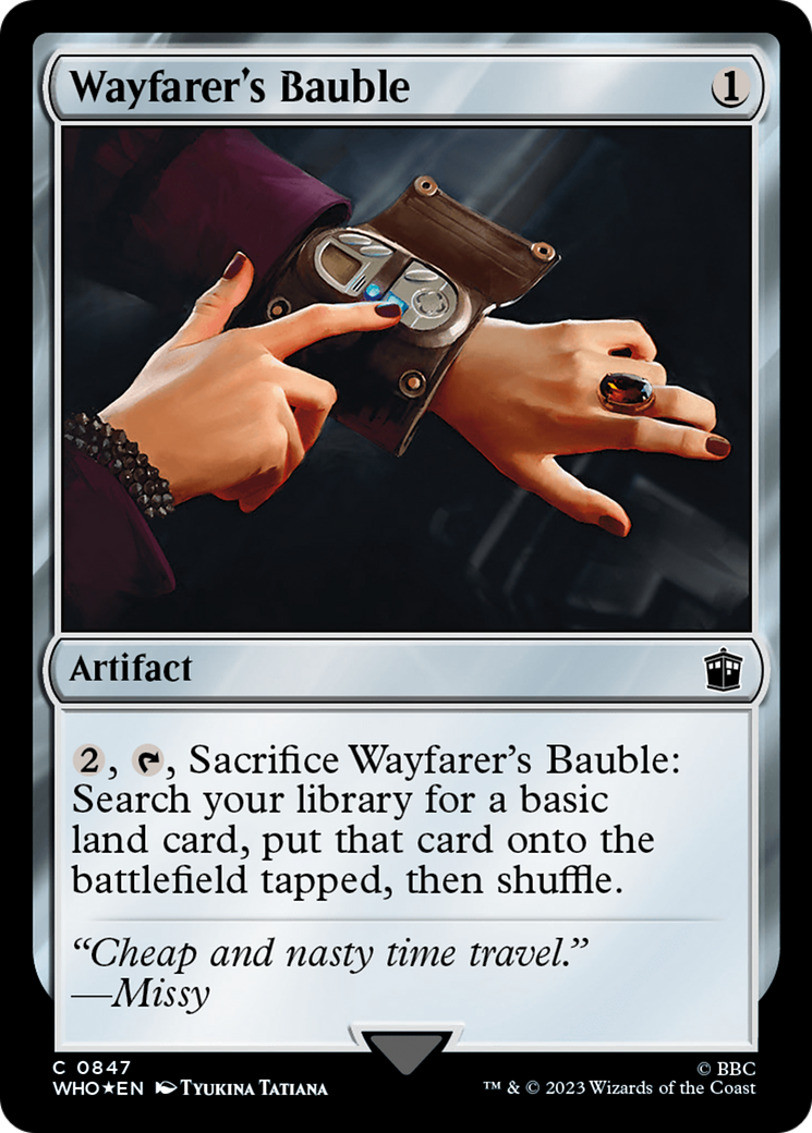 Wayfarer's Bauble (Surge Foil) [Doctor Who] | Yard's Games Ltd