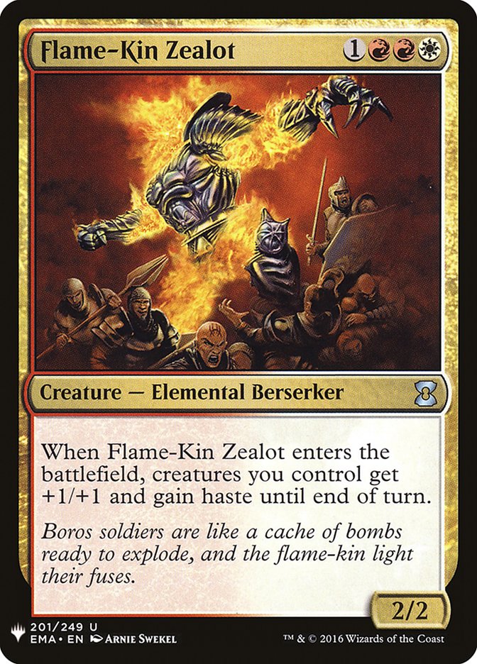 Flame-Kin Zealot [Mystery Booster] | Yard's Games Ltd