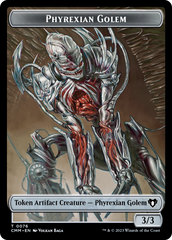 Phyrexian Golem // Ox Double-Sided Token [Commander Masters Tokens] | Yard's Games Ltd