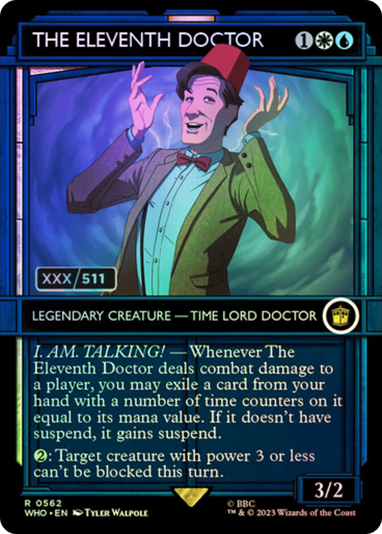 The Eleventh Doctor (Serial Numbered) [Doctor Who] | Yard's Games Ltd