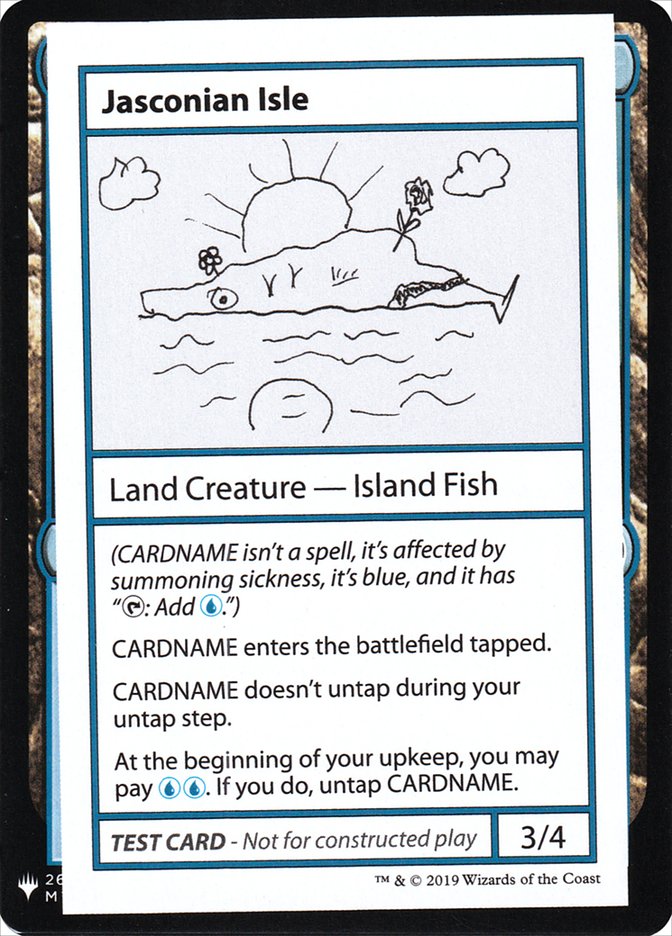 Jasconian Isle [Mystery Booster Playtest Cards] | Yard's Games Ltd