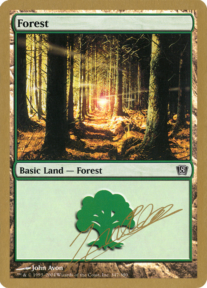 Forest (jn347) (Julien Nuijten) [World Championship Decks 2004] | Yard's Games Ltd