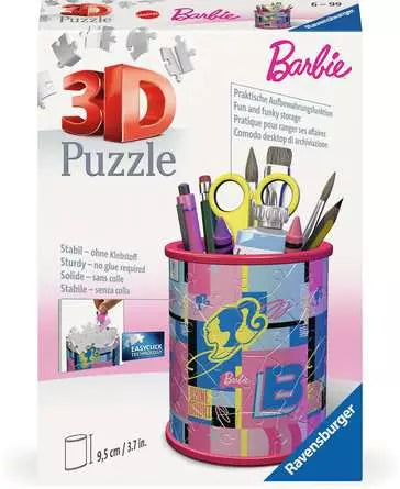 Barbie Pencil Holder 3D Jigsaw Puzzle - New | Yard's Games Ltd