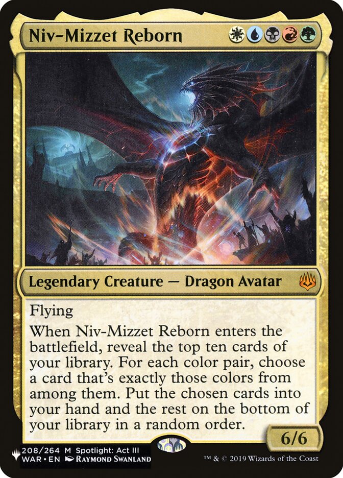 Niv-Mizzet Reborn [The List] | Yard's Games Ltd