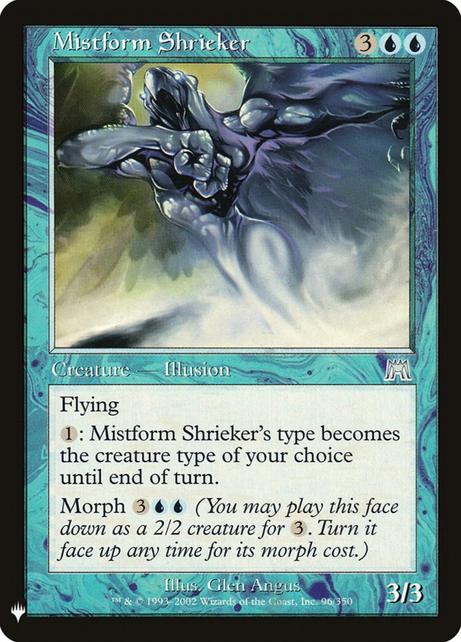 Mistform Shrieker [Mystery Booster] | Yard's Games Ltd