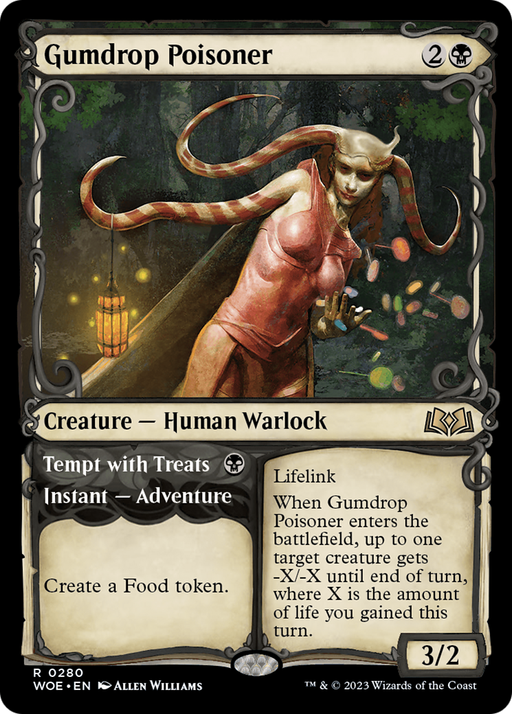 Gumdrop Poisoner // Tempt with Treats (Showcase) [Wilds of Eldraine] | Yard's Games Ltd