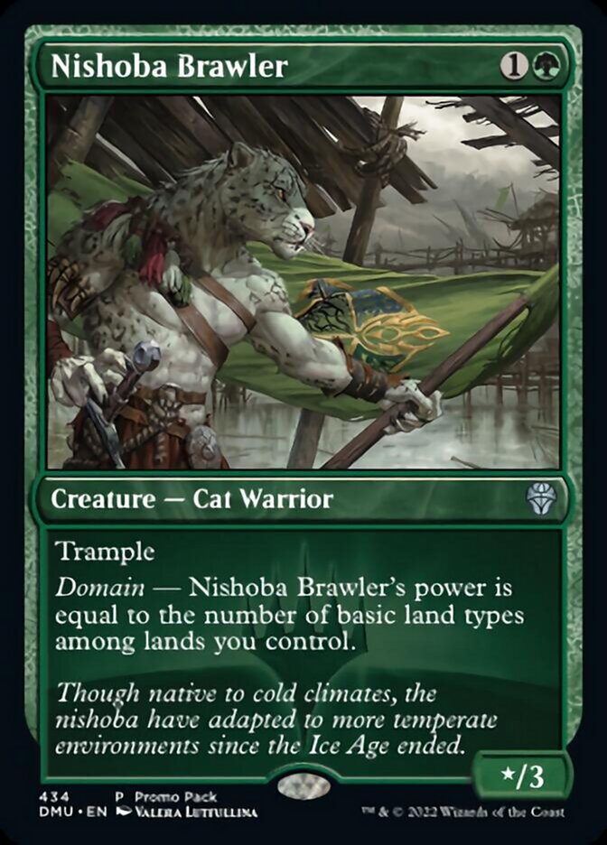 Nishoba Brawler (Promo Pack) [Dominaria United Promos] | Yard's Games Ltd